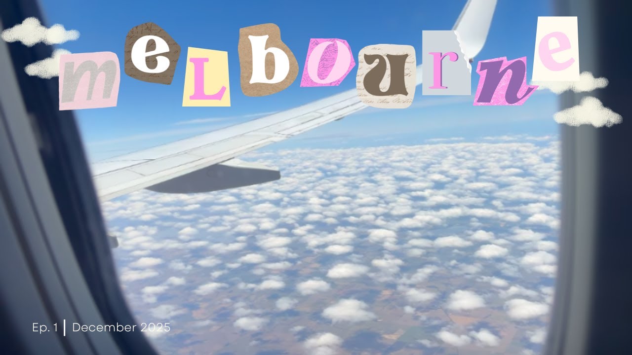 FIRST time on a PLANE || Melbourne Ep.1