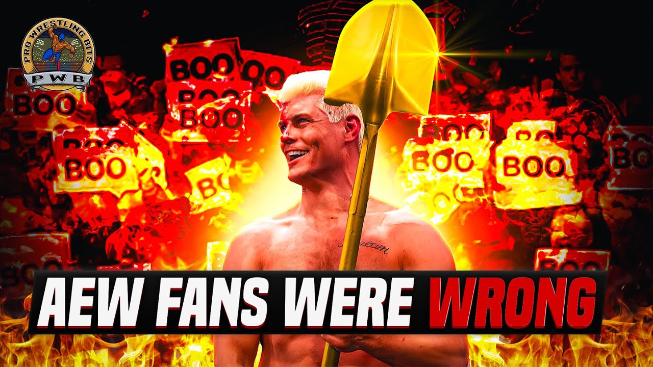 AEW Fans Rejecting Cody Rhodes Was their BIGGEST Mistake