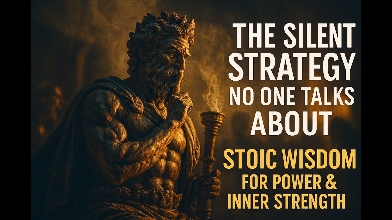 THE SILENT STRATEGY NO ONE TALKS ABOUT | STOIC PHILOSOPHY