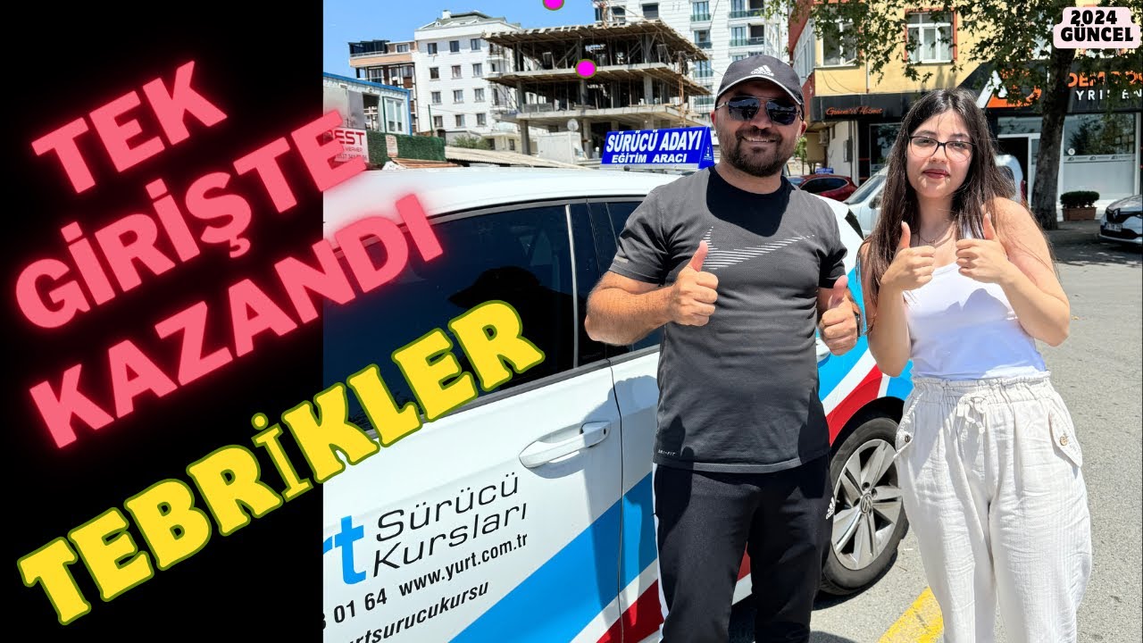 DİREKSİYON SINAVINI BUGÜN KAZANDI #direksiyondersi