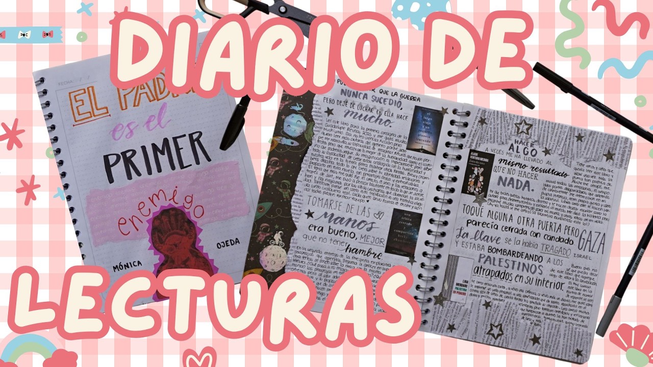 4 Páginas de Reading Journal 📚 Cómo Registro mis Lecturas