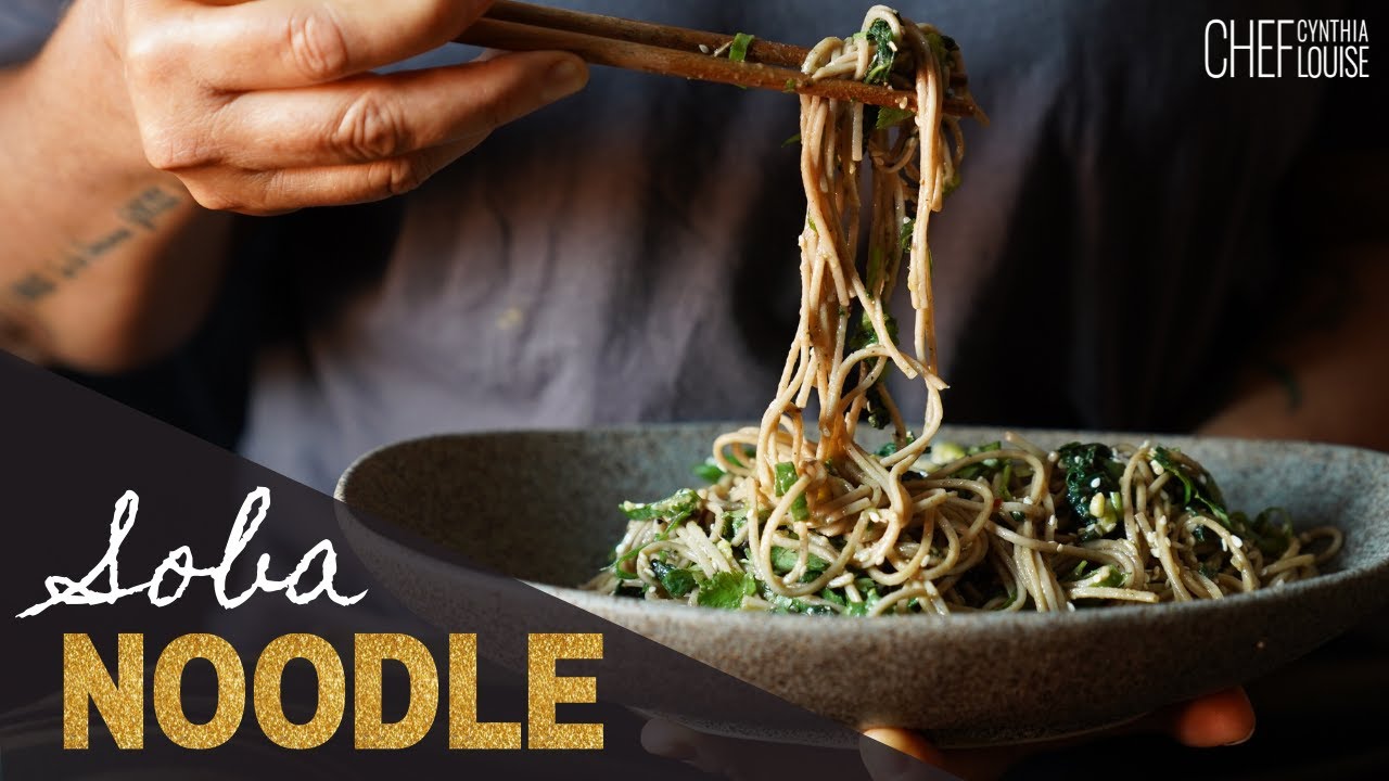 Healthy and Simple Cold Soba Noodle Salad | Vegan Recipe
