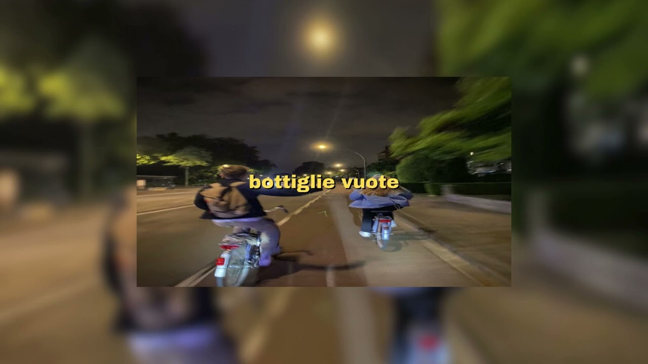 pinguini tattici nucleari, max pezzali - bottiglie vuote (sped up)