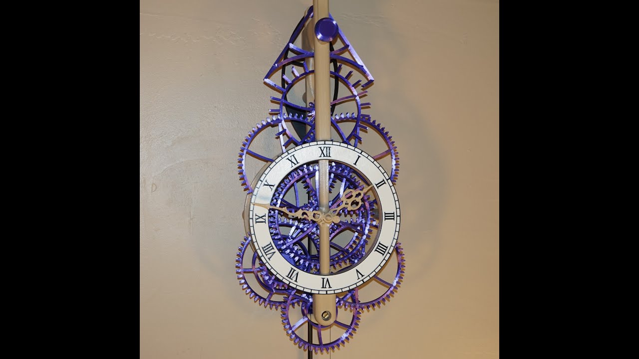 My Latest 3D Printed Clock Designs