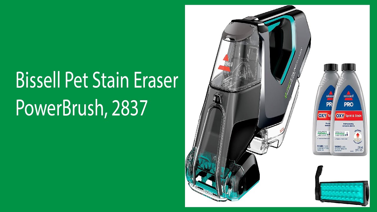 Bissell _Pet Stain _Eraser_ Power_Brush, _2837