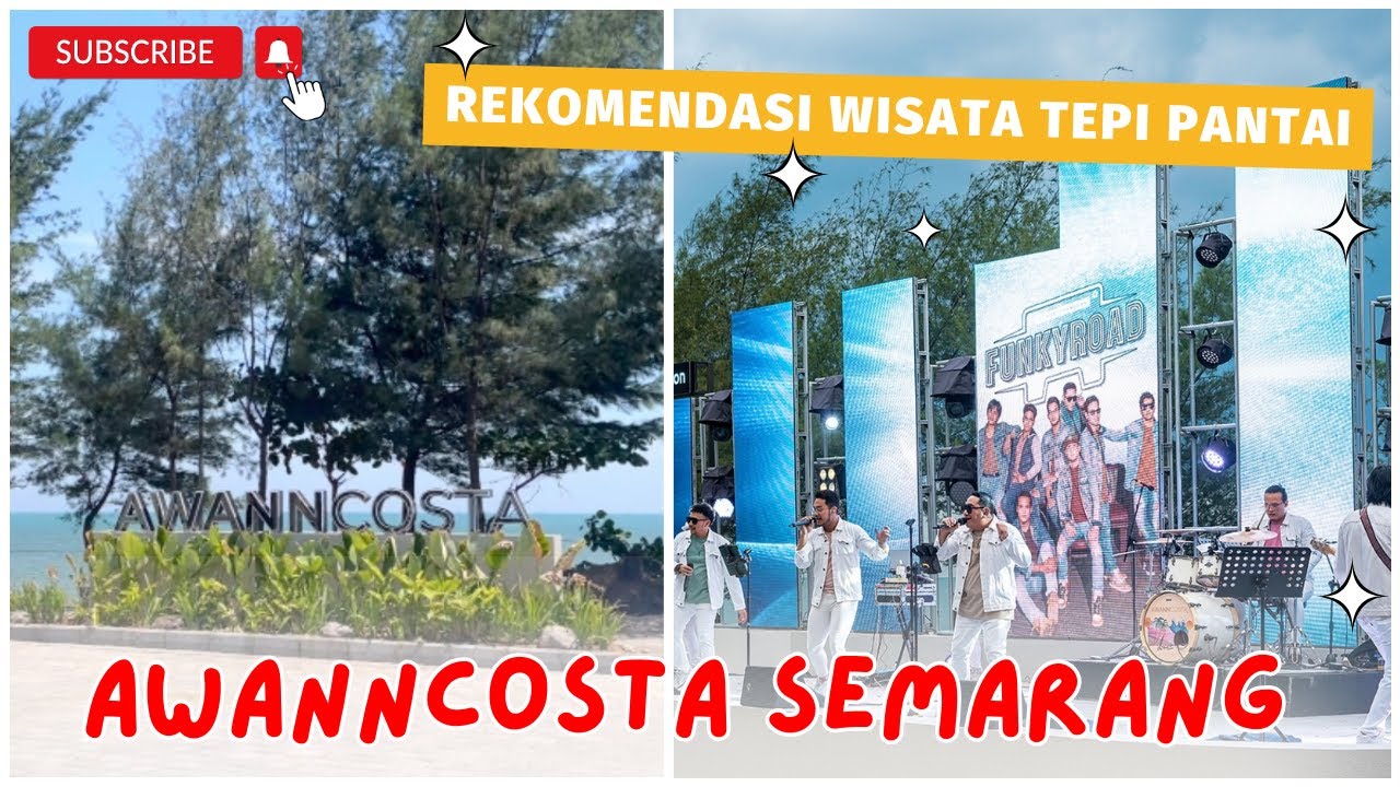 DESTINASI WISATA BARU TEPI PANTAI SEMARANG - AWANN COSTA
