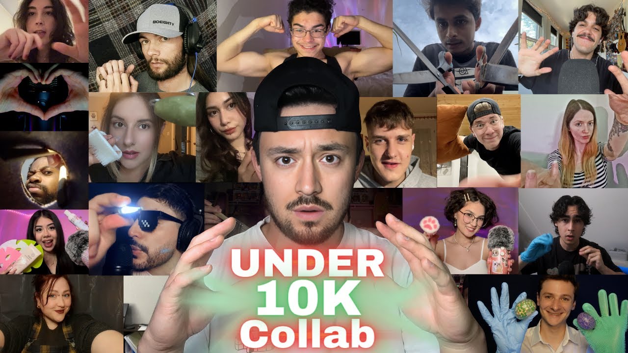 EVERY FAST ASMRtist HAS UNDER 10K SUBSCRIBERS! ~ Under 10K Fast ASMR Collab