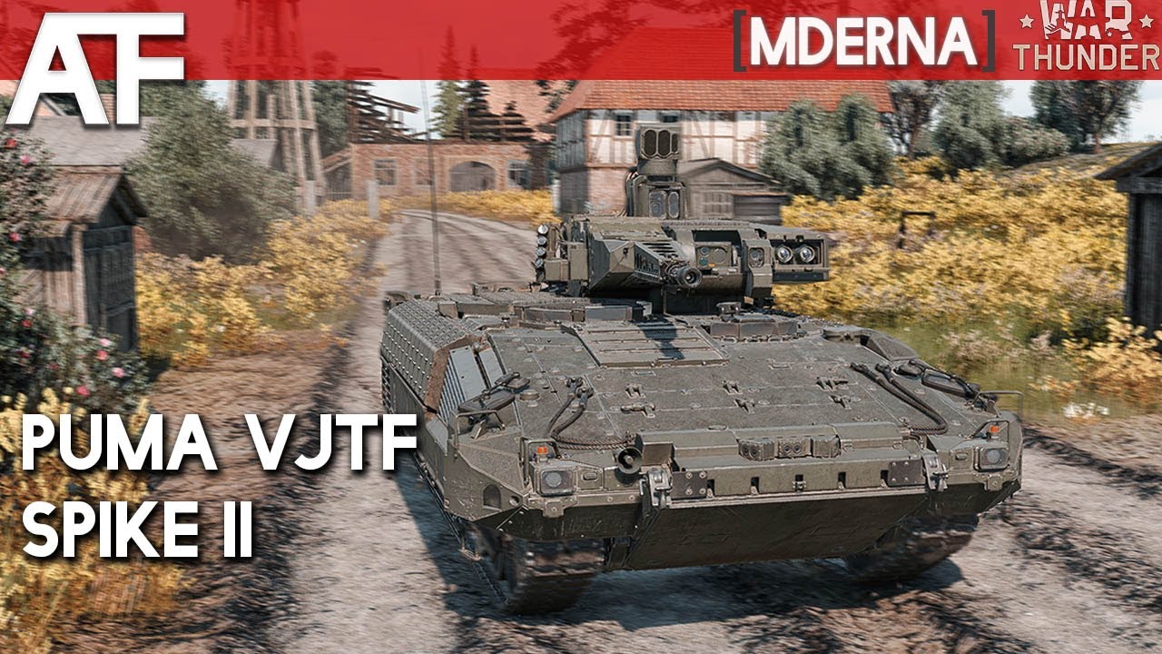 War Thunder - PUMA VJTF Spike II LR | Tanky