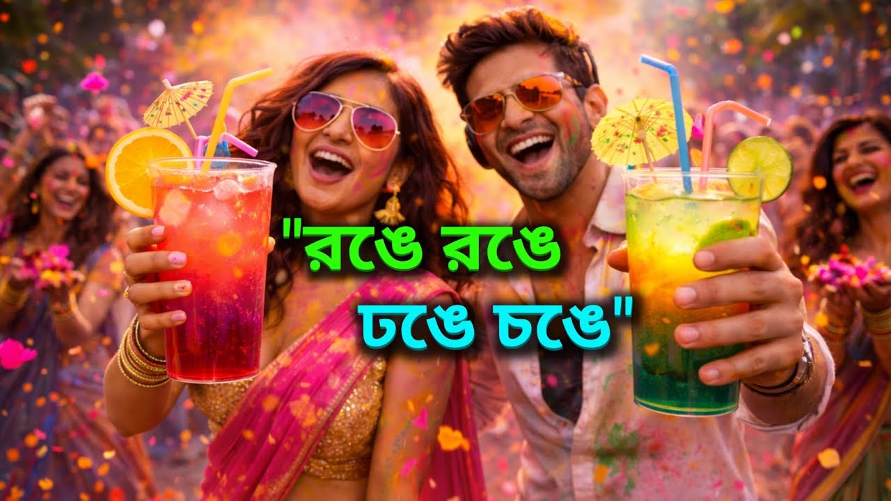 রঙে রঙে ঢঙে ঢঙে | Bengali Dol DJ Dance Song 2026