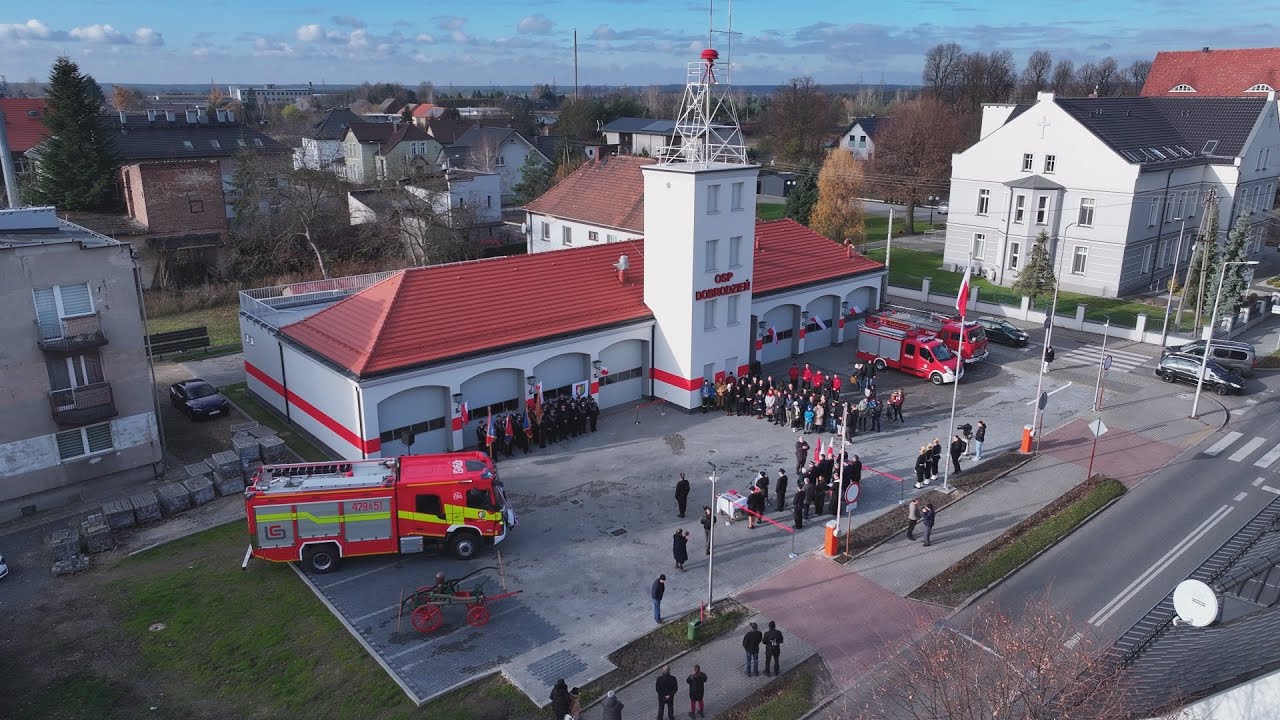 Otwarto remizę Ochotniczej Straży Pożarnej w Dobrodzieniu! 2025