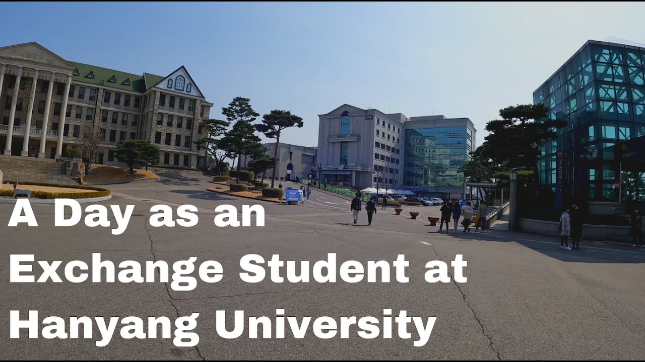 My day as an exchange student at Hanyang University
