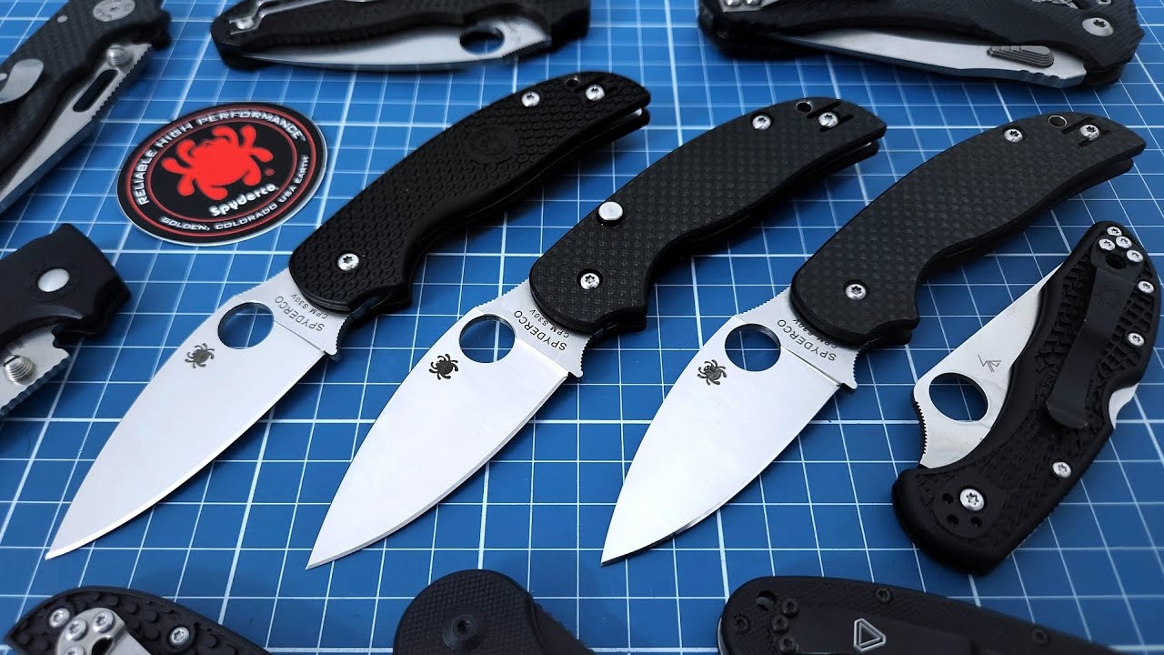 Canivete Spyderco Sage 6 com trava Button Release Compression Lock! Uma das minha lâminas favoritas!