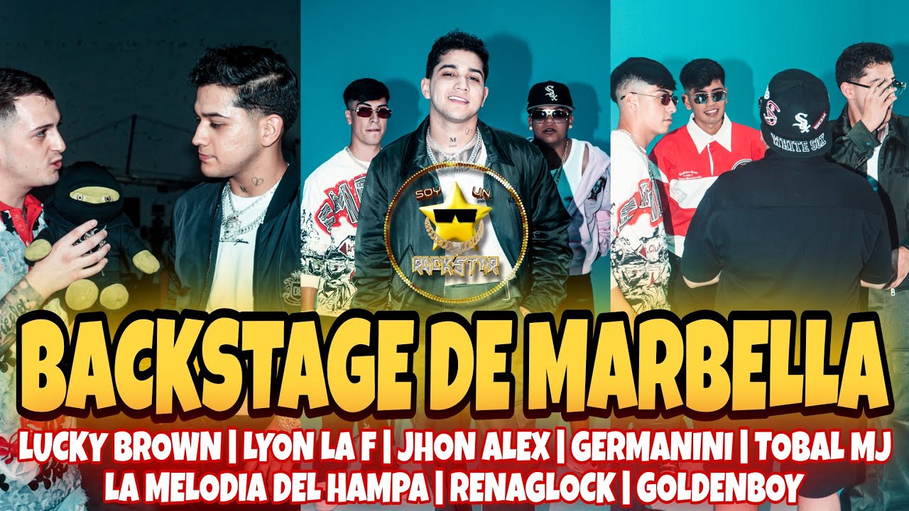 LUCKY BROWN NOS INVITA AL VIDEO DE MARBELLA JUNTO A LYON LA F, JHON ALEX, TOBAL MJ & MÁS | VLOG 