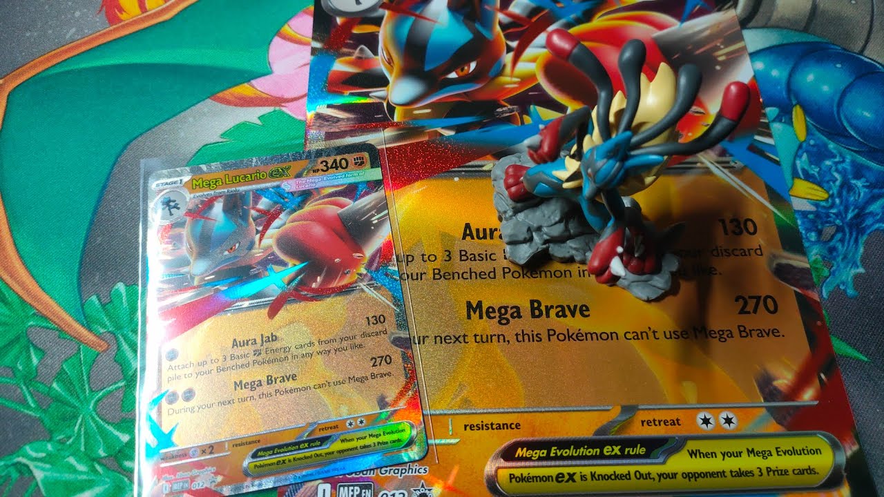 APRO IL NUOVO POKÉMON MEGA LUCARIO EX PREMIUM FIGURE COLLECTION..SPACCHERÁ ?