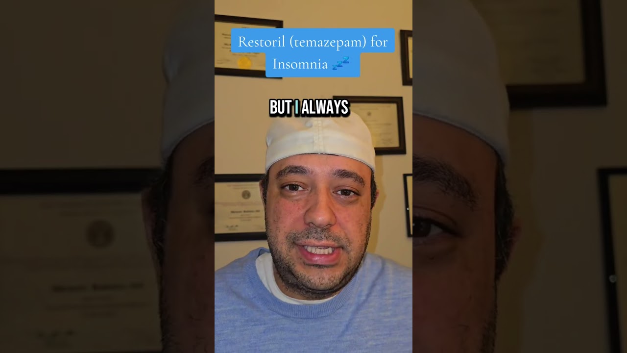 #insomnia #sleep #restoril #temazepam #benzo #foryoupage #medication #medicine