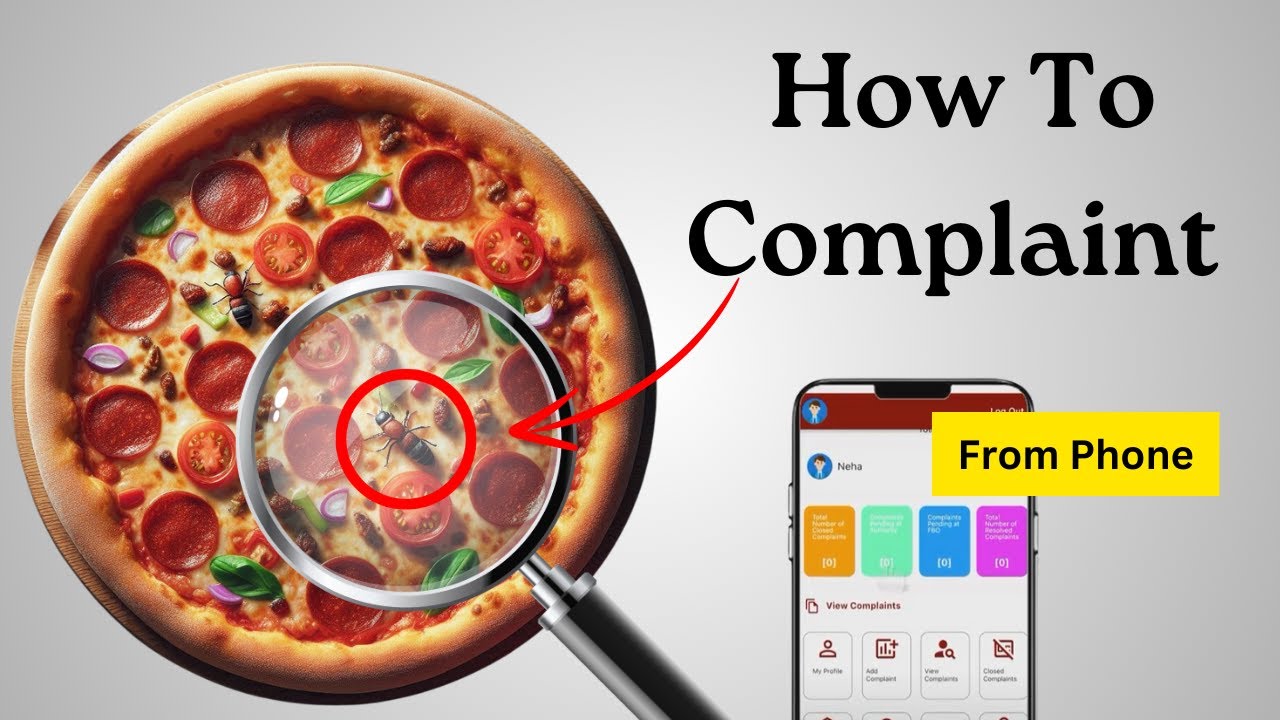 How to Raise a Complaint for Food Contamination to FSSAI on FOSCOS App