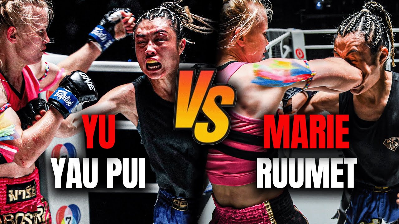Беспощадные удары 😤👊 Ю против Руумета | Полный бой муай-тай