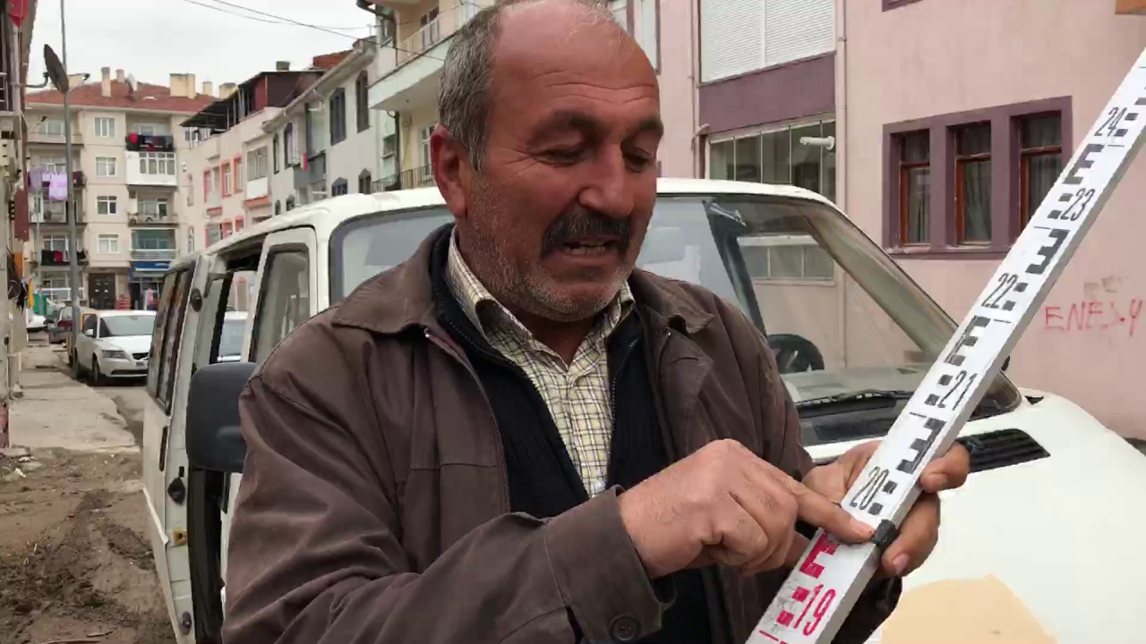 NİVO KULLANIMI, KOT ÖLÇÜMÜ,HAFRİYAT KAZIMI,NASIL YAPILIR