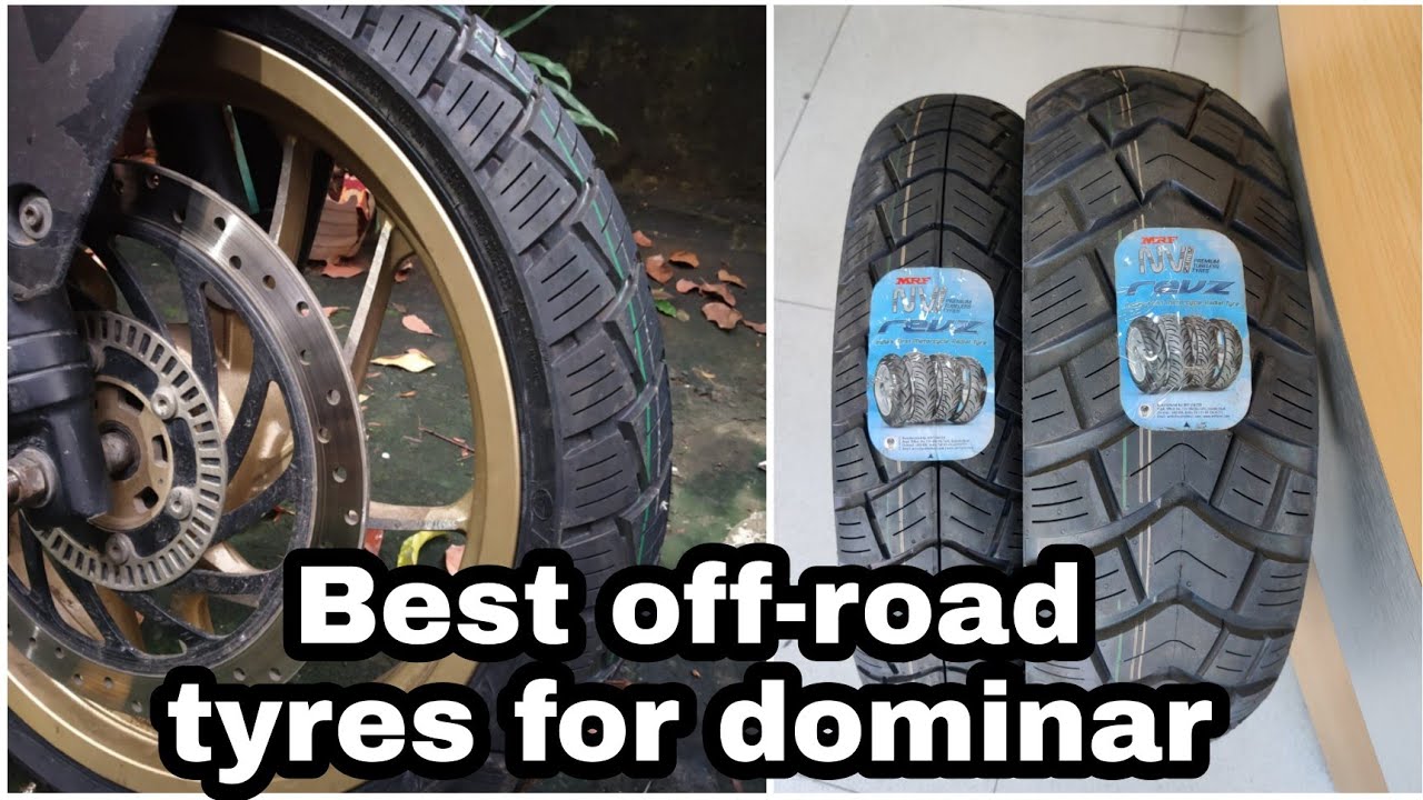 First Dominar to Get Dual Purpose MRF Revz-D/FD off-road tyres| Best off-road tyre for Dominar 400
