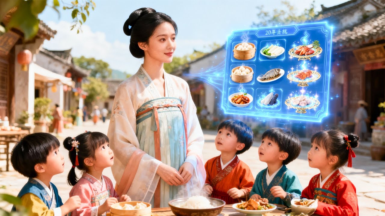 สาวยากจนบังเอิญเปิดระบบลับ กลายรวยข้ามคืน พร้อมเลี้ยงลูก 6 คนให้เก่งฉลาดและประสบความสำเร็จ