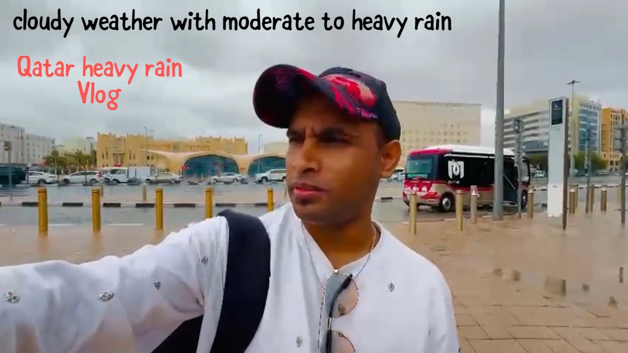 Qatar heavy Rain Vlog || Qatar rain video 15/4/2024 @MrBeast