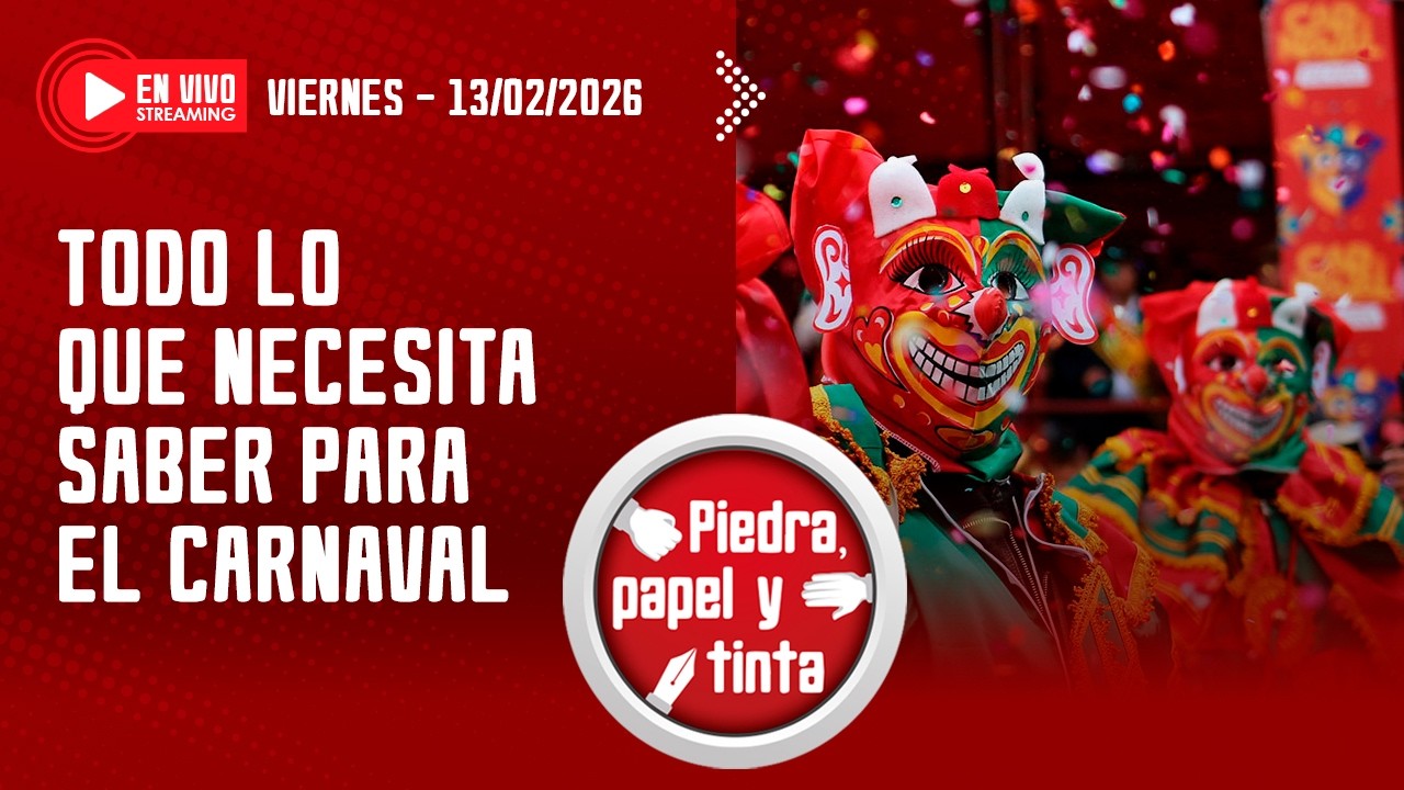 TODO LO QUE NECESITA SABER PARA EL CARNAVAL -  piedra, papel y tinta 13-02-26