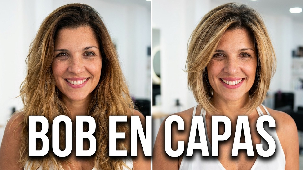 Secretos para un Corte Bob en Capas Impecable