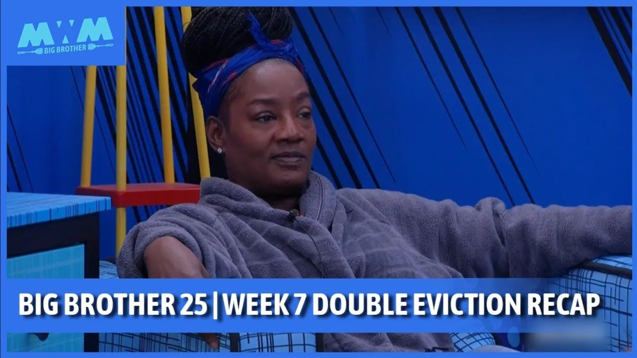 Big Brother 25 l Week 7 Double Eviction Recap #bb25 #myweeklymeltdown #bigbrother