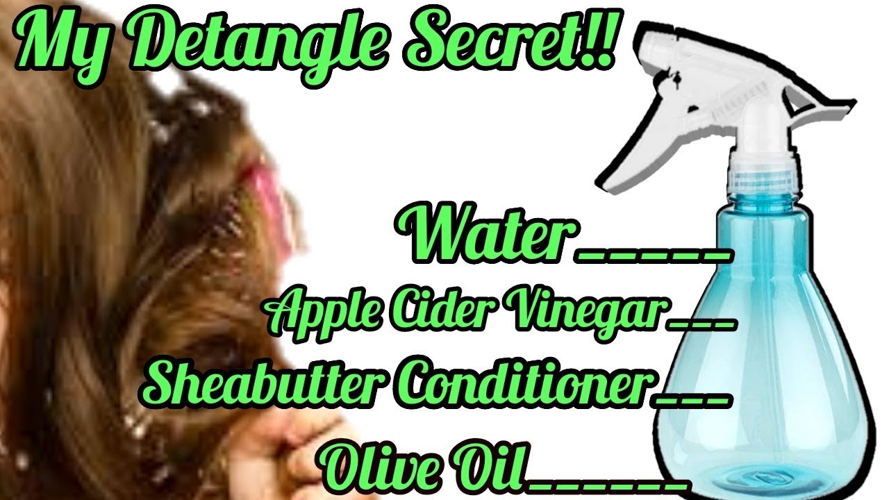 DETANGLER | How To Detangle  Extreme Matted Hair in 15 min | Spray Detangler | Detangler Brush