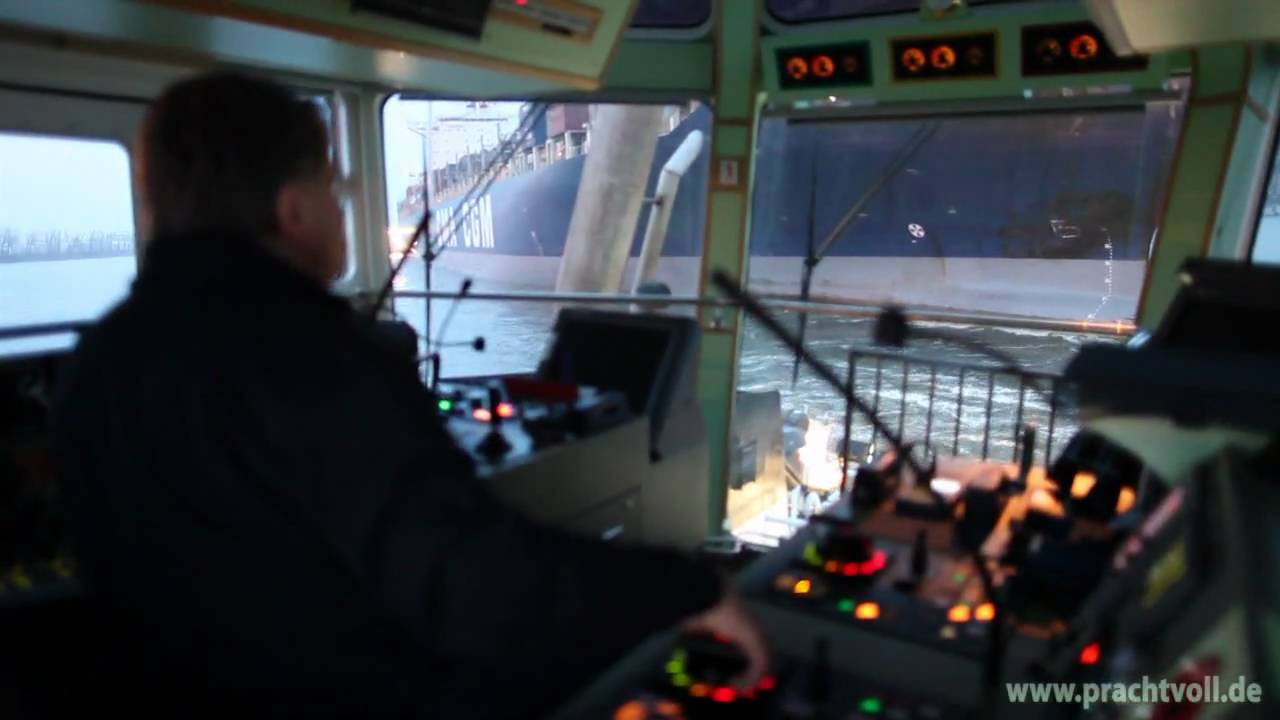 Teil 2 Mit dem Hafenschlepper im Hamburger Hafen Bugsier 5