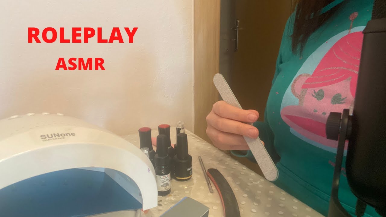 ASMR | Greek ASMR | Roleplay Doing Your Nails 💅