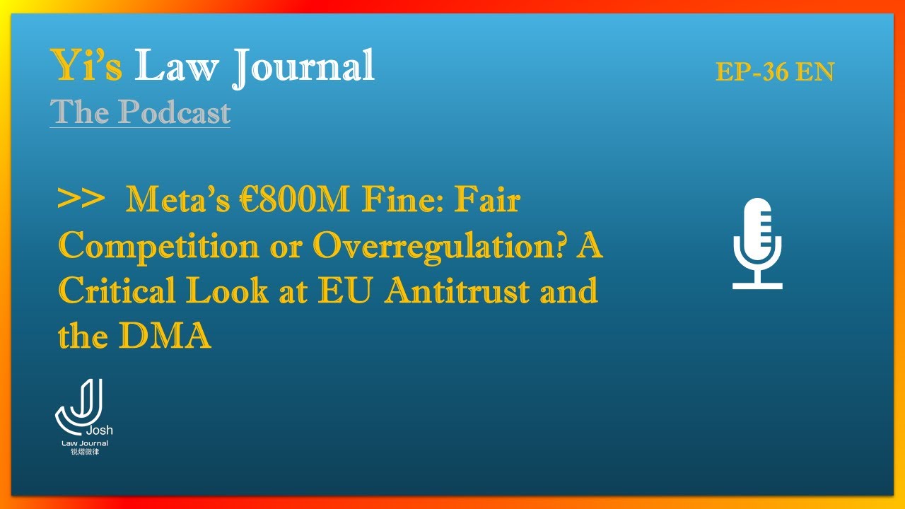 Meta’s €800M Fine: Fair Competition or Overregulation? A Critical Look at EU Antitrust and the DMA