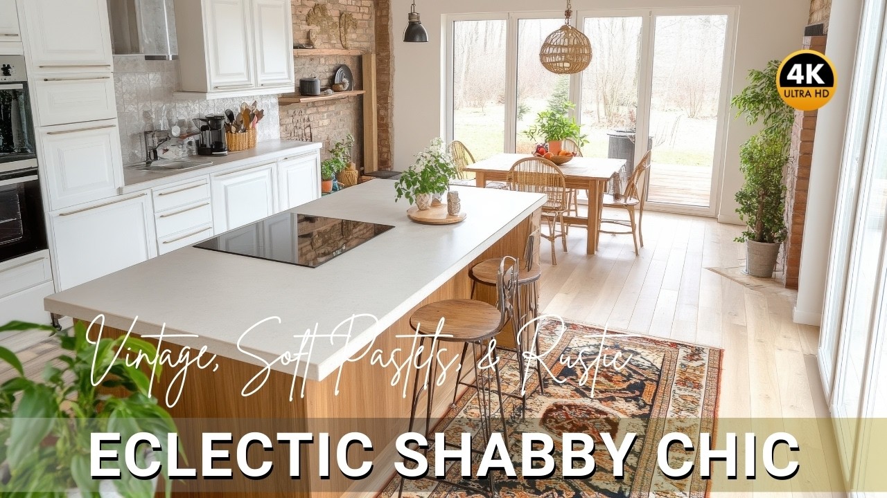 Eclectic Shabby Chic Interior Design: Mixing Vintage Beauty, Soft Pastels & Rustic Accents