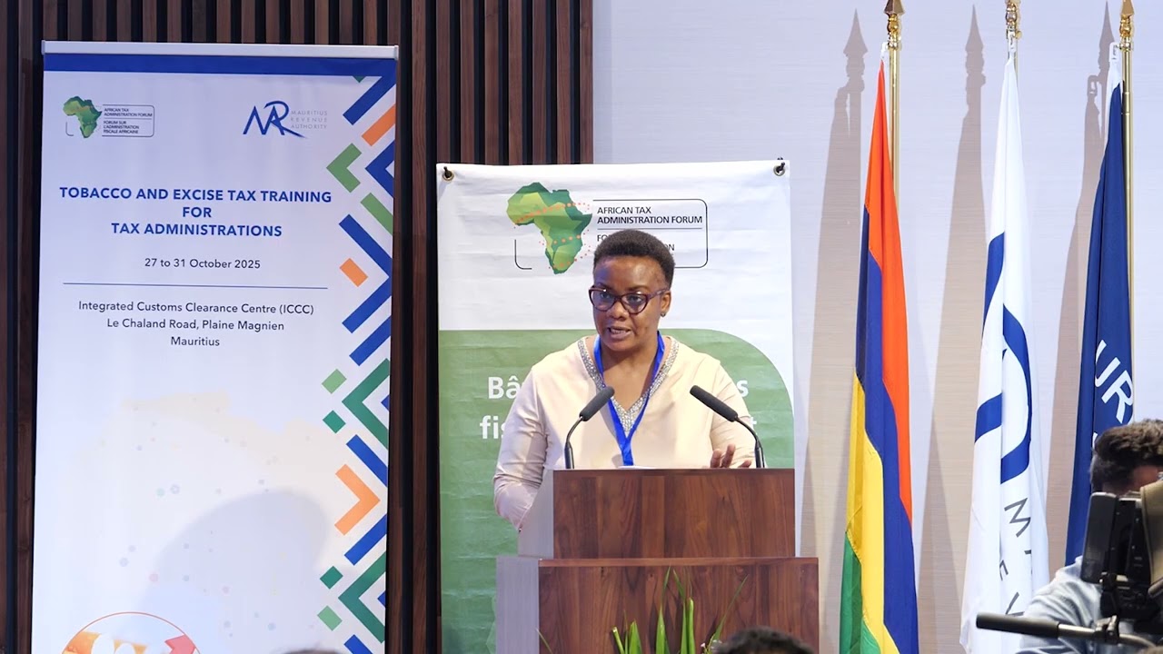 Remarks by Ms. Caroline Mutayabarwa, Manager, Tax Academy, ATAF