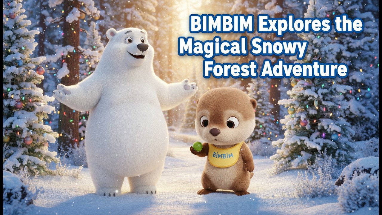 BIMBIM Explores the Magical Snowy Forest Adventure