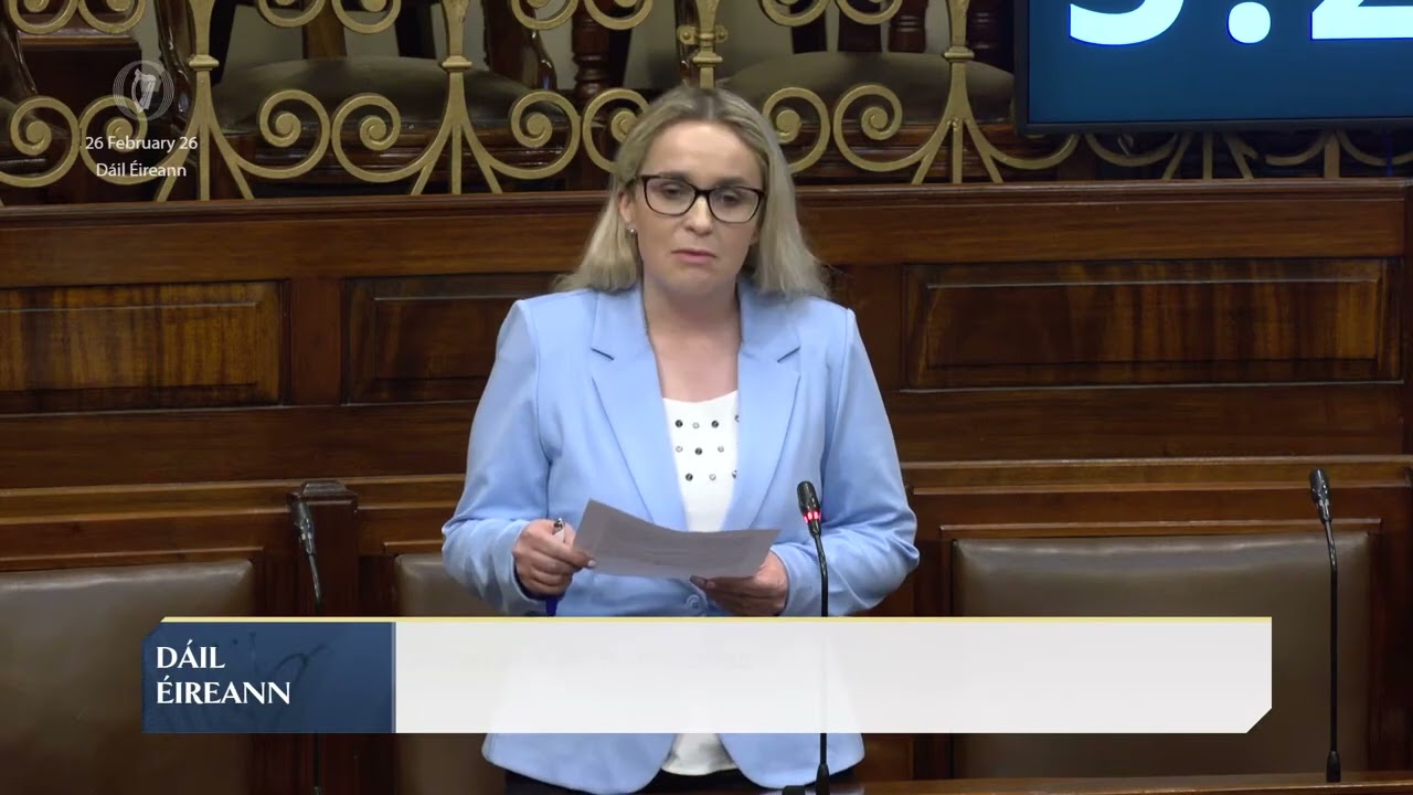 Deputy Carol Nolan- speech from 26 Feb 2026