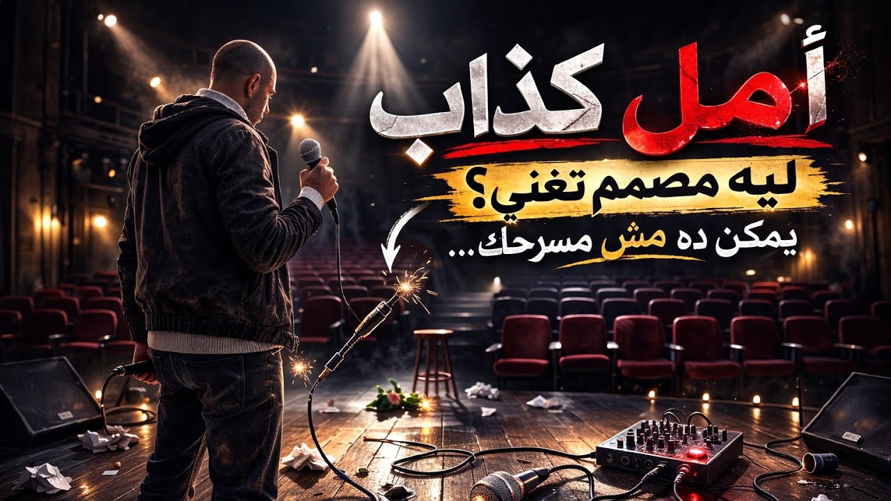 أمل كدّاب | ليه مصمم تغني وإنت صوتك وحش؟!