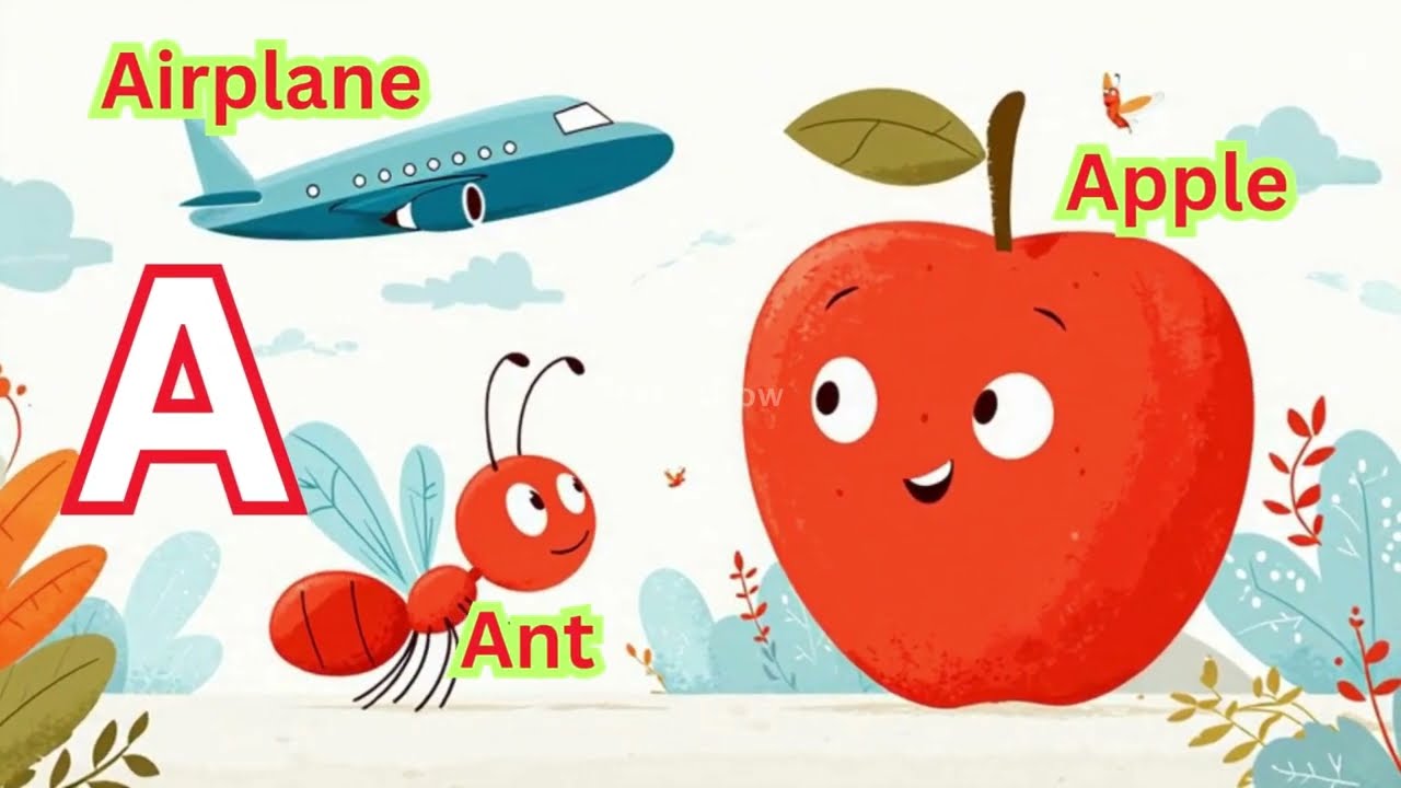 ABC Song for Kids | Learn A to Z with 3 Fun Words | Educational Alphabet Song for Toddlers #abcd