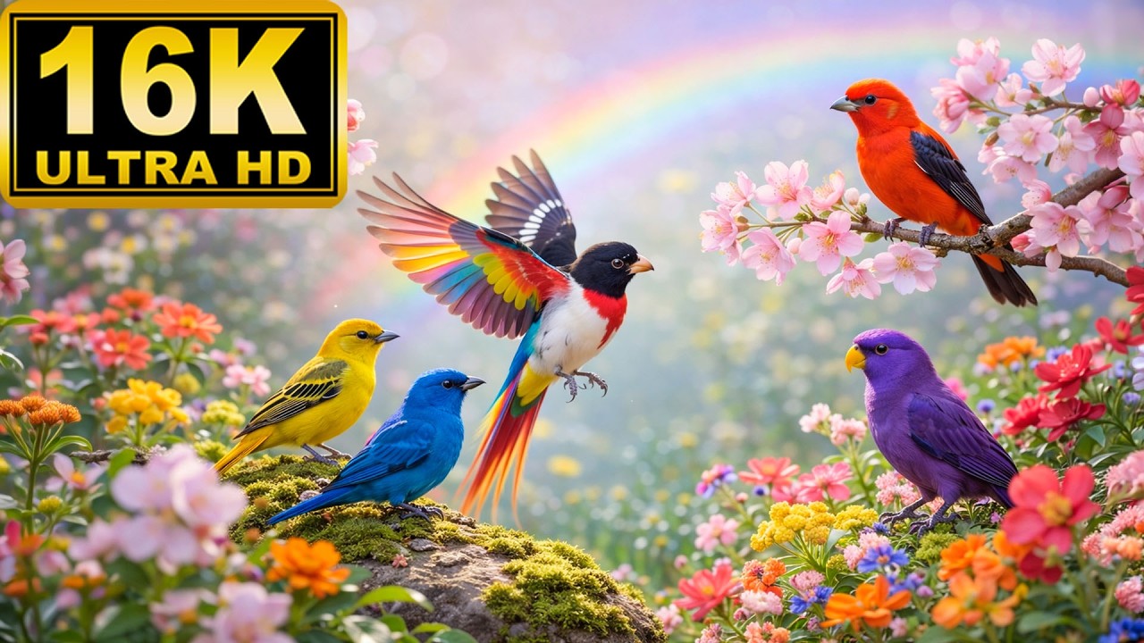 Relaxing Piano and Spring Birds ~ Calm Music for Stress Relief, Mindfulness & Deep Relaxation🎶