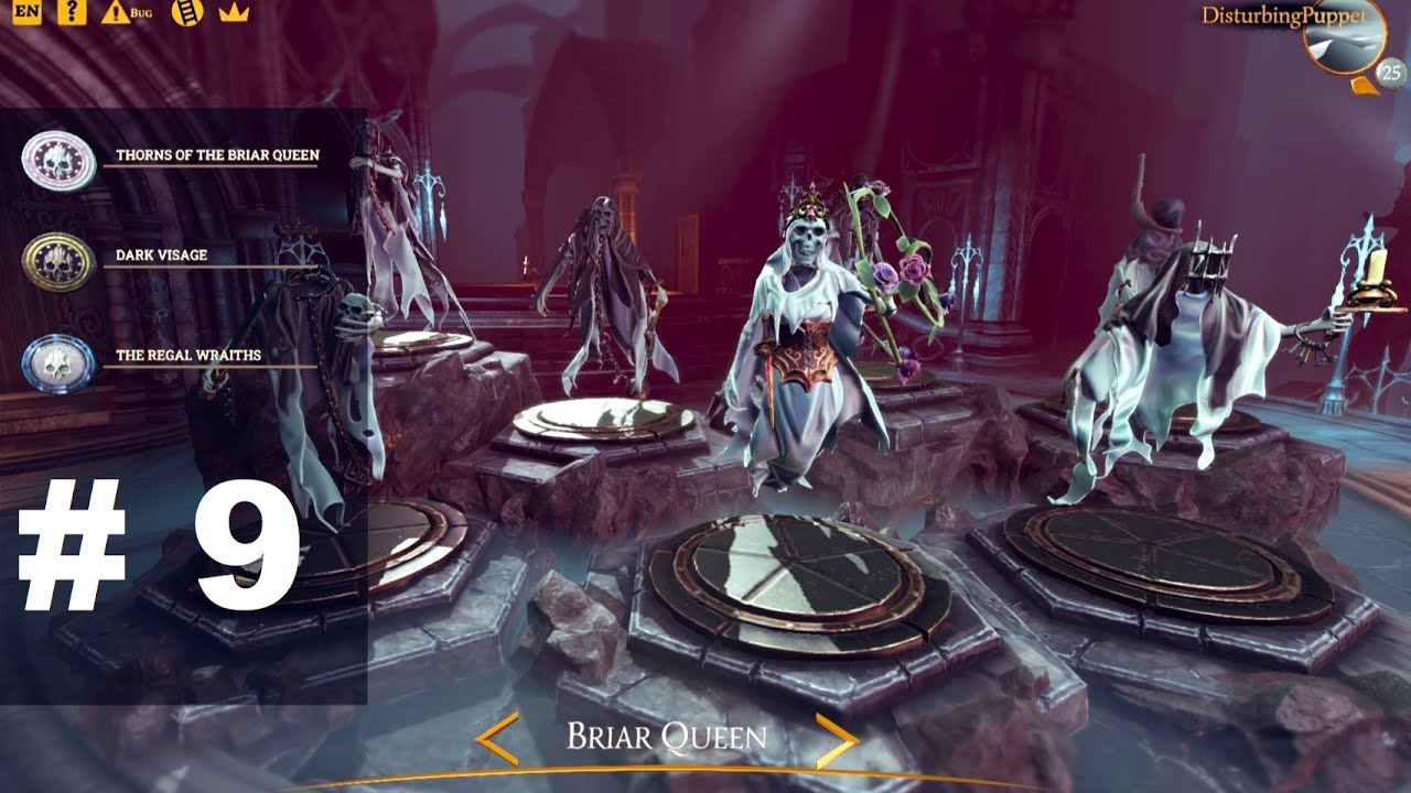 Warhammer Underworlds - The Briar Queen VS Stormsire's Cursebreakers