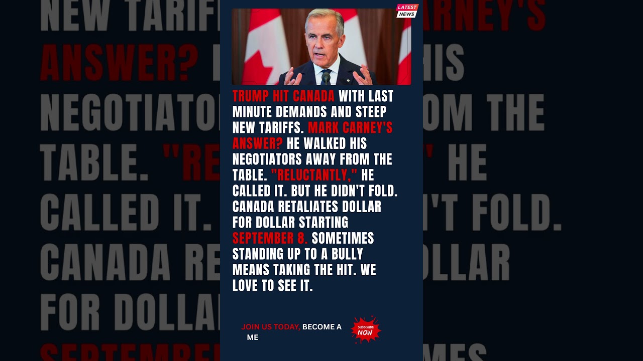 Trump Tried to Strong Arm Canada. Mark Carney Walked Away Instead of Folding.
