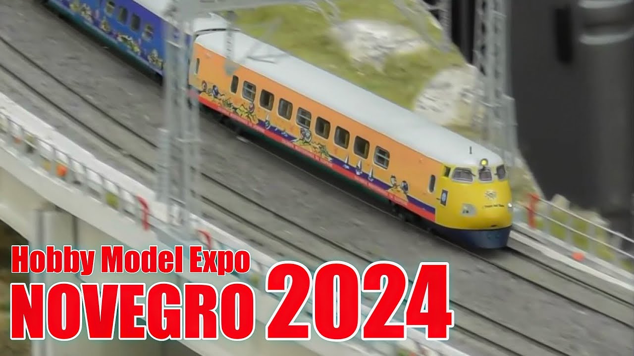 Novegro, HOBBY MODEL EXPO 2024: gli stand, i plastici ferroviari, il vapore vivo