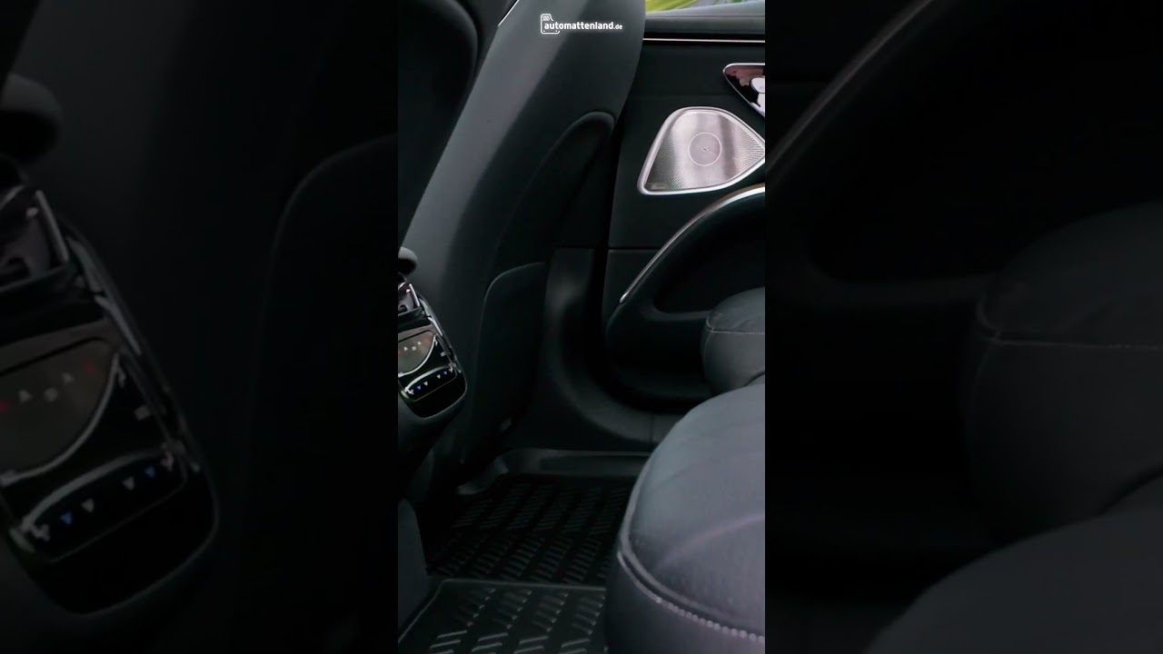 ELMASLINE 3D Gummimatten mit hohem Rand f&uuml;r Mercedes