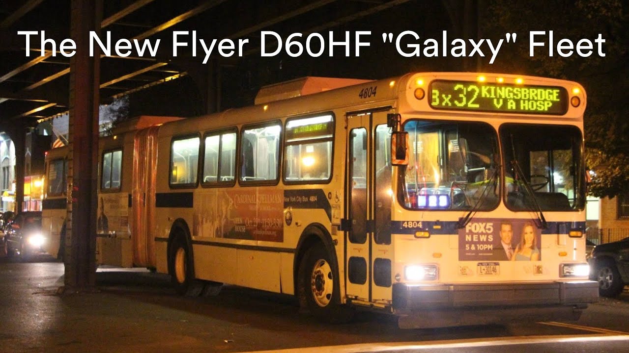 MTA NYC Bus: The 1999-2003 New Flyer D60HF 