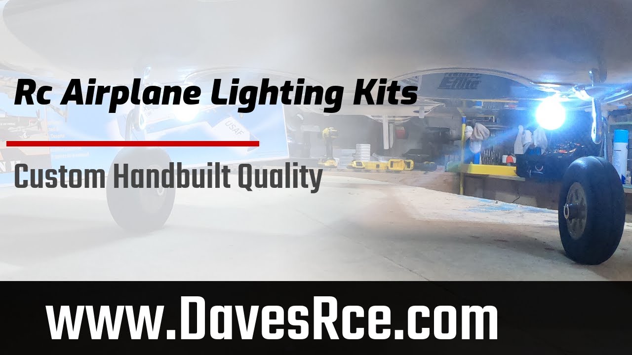 Super Bright Rc Airplane LED Light Set