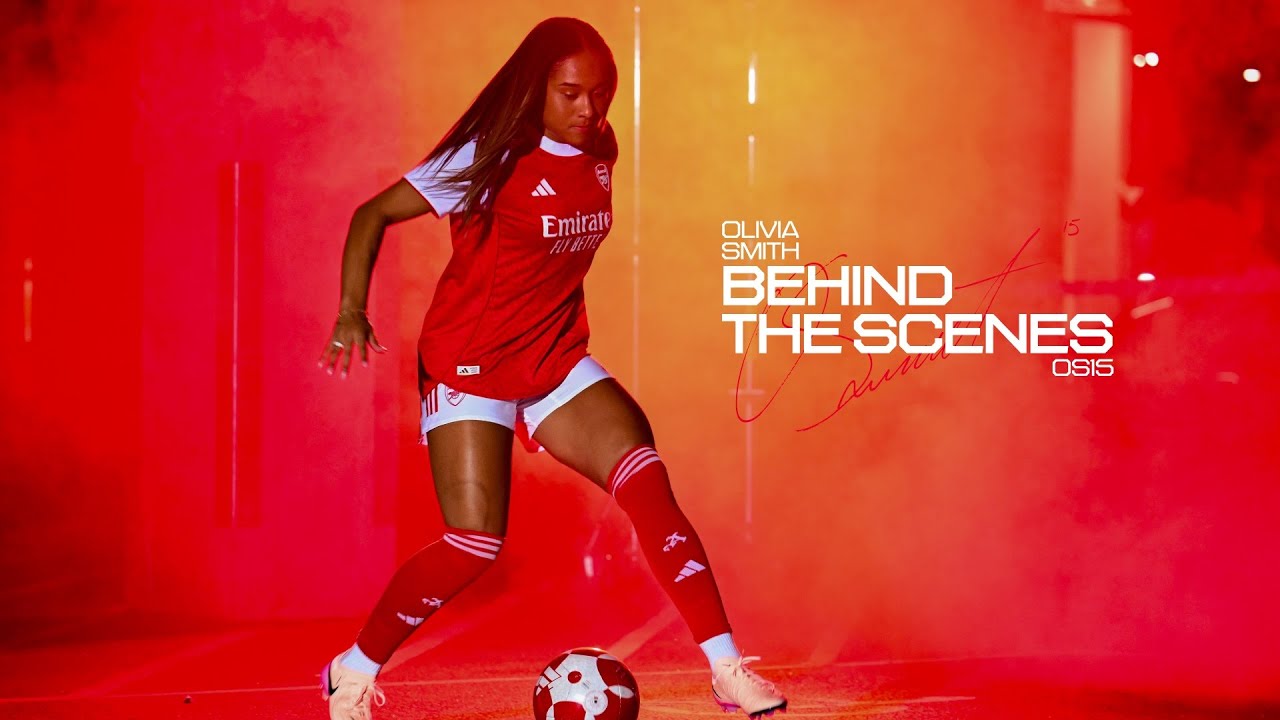 BEHIND THE SCENES | Olivia Smith's first day at The Arsenal 🤗