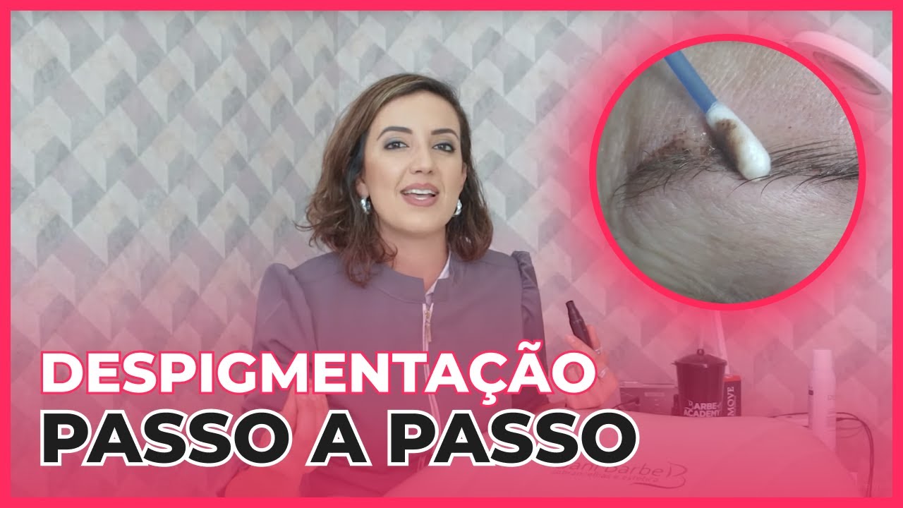 Despigmentação Química de Sobrancelhas - O Passo a Passo que você precisa saber