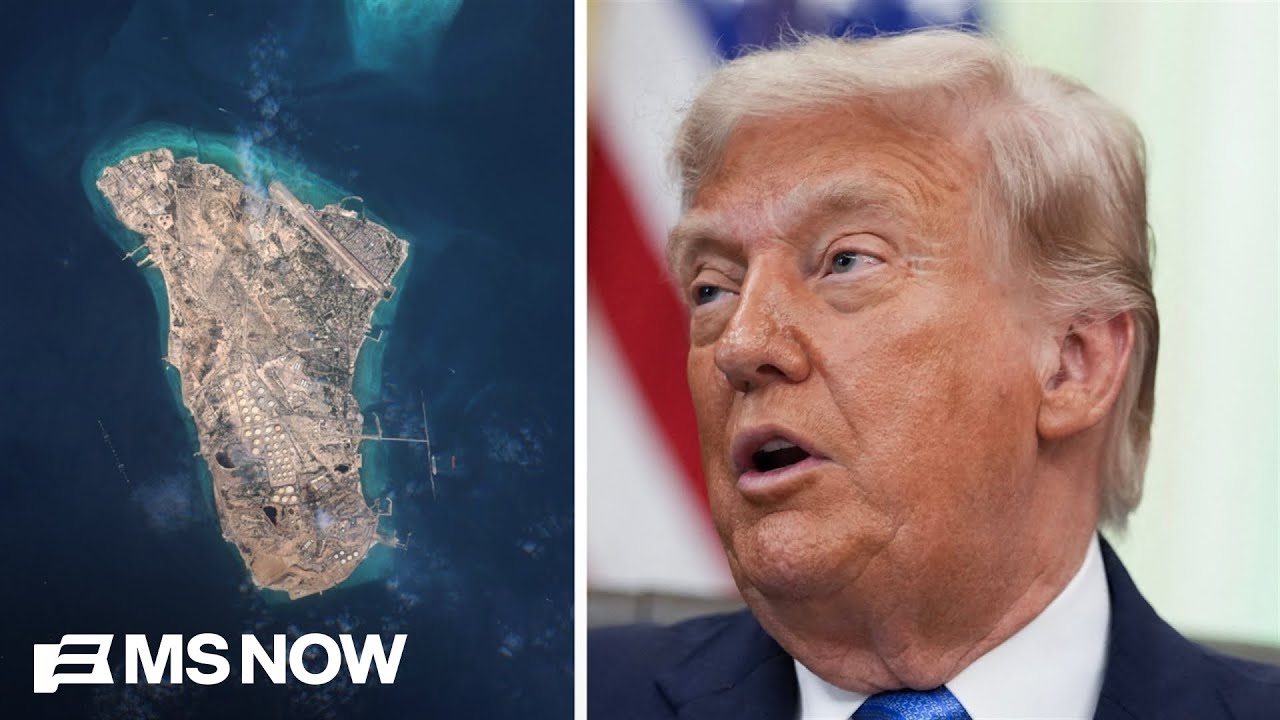Trump THREATENS to &ldquo;take&rdquo; Iran&rsquo;s key oil hub, Kharg Island