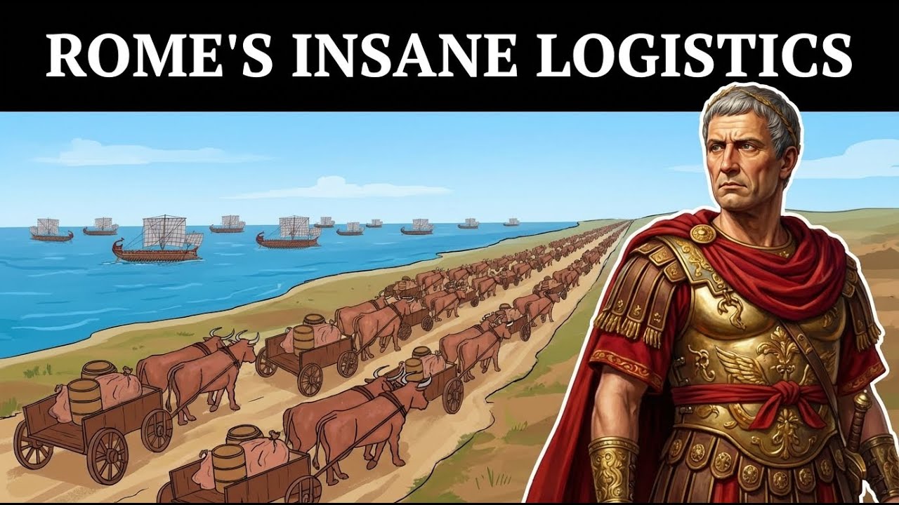 Logistics won Rome more wars than military genius