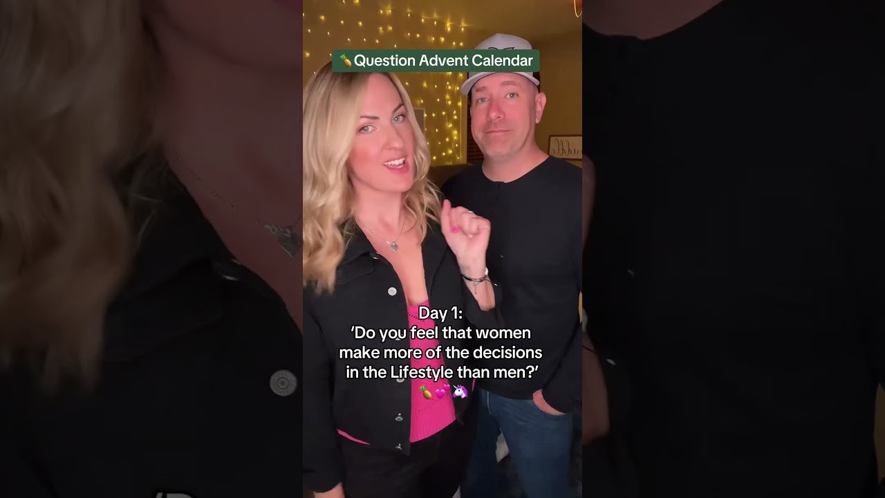 Advent calendar day 1 of swinger lifestyle questions 🍍 #lifestyle #swingers #education #facts #fun